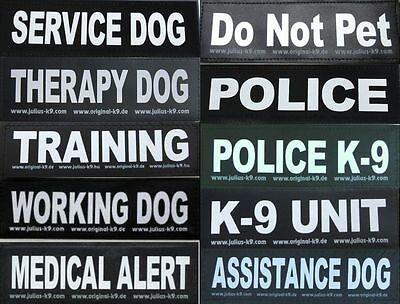 shopping ציוד כלבים Large Patch for Julius K9 Harness Letters A-K  NEW AGILITY ASSISTANCE DOG