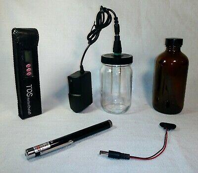 shopping ציוד כלבים FOUR NINES FINE Ionic Colloidal Silver Generator 8 Ounce 9999 12 GA +TDS Meter