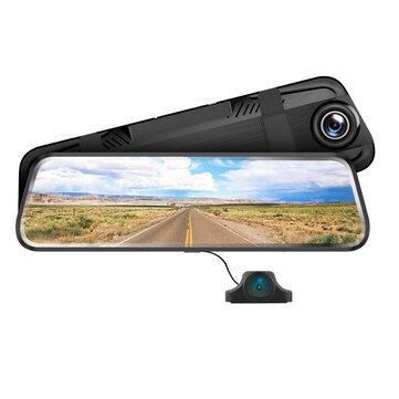shopping  ציוד ואבזרי הרכב  AZDOME AR08 FHD 1080P Dash Cam Streaming Media Full-Screen Touching Car DVR ADAS Dual Lens Night Vision Auto Video Recorder With R