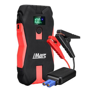 shopping  ציוד ואבזרי הרכב  iMars J02 1300A 16000mAh Portable Car Jump Starter Powerbank Emergency Battery Booster with LED Flashlight USB Port