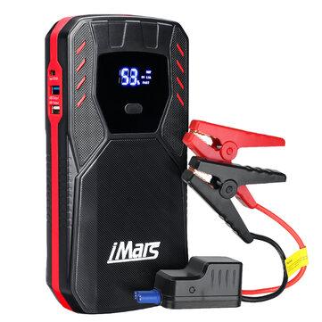 shopping  ציוד ואבזרי הרכב  iMars J05 1500A 18000mAh Portable Car Jump Starter Powerbank Emergency Battery Booster Fireproof with LED Flashlight QC3.0 USB Por