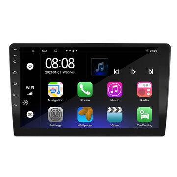 shopping  ציוד ואבזרי הרכב  9 Inch/10.1 Inch 2 DIN for Android 10.0 Car Stereo Radio MP5 Player 8 Core 4G+64G 1024x600 2.5D Screen GPS bluetooth USB FM Carpla