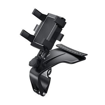 shopping  ציוד ואבזרי הרכב  360&deg;Rotation Car Mobile Phone Holder Car Sun Visor Dashboard Mobile Phone Holder