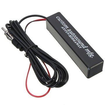 shopping  ציוד ואבזרי הרכב  Car Stereo Radio Electronic Hidden Antenna Aerial FM/AM Amplified Universal