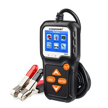 shopping  ציוד ואבזרי הרכב  KONNWEI KW650 Car Battery Tester 6V 12V Battery Analyzer 2000CCA Automotive Charging Cranking Test Tool