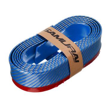 shopping  ציוד ואבזרי הרכב  Universal Shovel Carbon Fiber Front Lip Modified Large Surround Anti-Collision Soft Rubber Strip