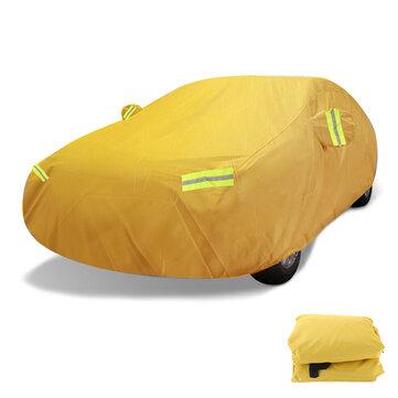 shopping  ציוד ואבזרי הרכב  210T Waterproof Universal Full Car Cover Outdoor Sun UV Snow Dust Rain Resist