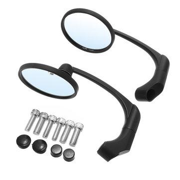 shopping  ציוד ואבזרי הרכב  Universal 8/10mm Round Retro Modified Motorcycle Motorbike Cafe Racer Rearview Mirrors