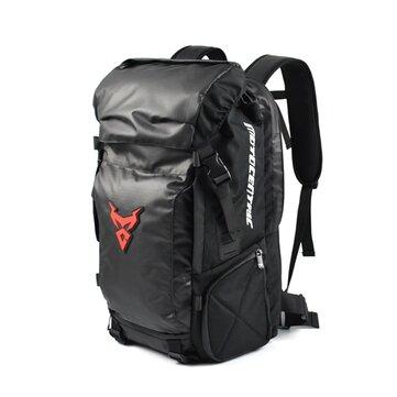 shopping  ציוד ואבזרי הרכב  MOTOCENTRIC 55L Outdoor Travel Bag Multi-Use Motorcycle Seat Tail Bag Helmet Backpack Waterproof Luggage Motorbike Storage