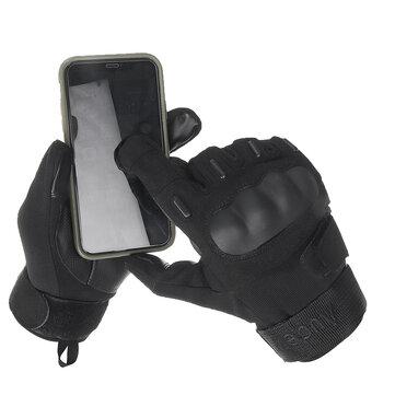shopping  ציוד ואבזרי הרכב  Audew Winter Warm Waterproof Windproof Non-Slip Three-Finger Touch Screen Outdoors Motorcycle Riding PU Leather Gloves