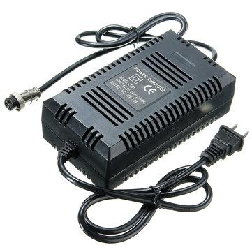 shopping  ציוד ואבזרי הרכב  DC 36V 1.6A - 1.8A Amp Battery Charger WIth Plug For Electric Bike Scooter