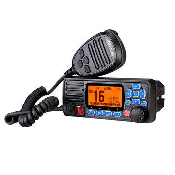 shopping  ציוד ואבזרי הרכב  Retevis RA27 VHF Marine Radio Transceiver 25W IP67 Waterproof GPS NOAA Fixed-Mount Class D DSC Marine Transceiver