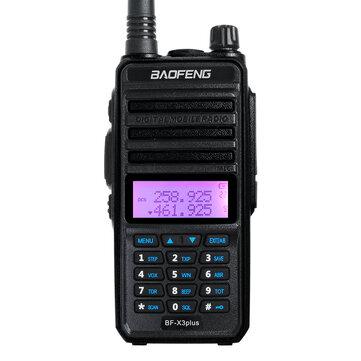 shopping  ציוד ואבזרי הרכב  BAOFENG F-X3plus Three Band Handheld Radio Walkie Talkie 18W 9500mAh Waterproof Dustproof High Power Long Range