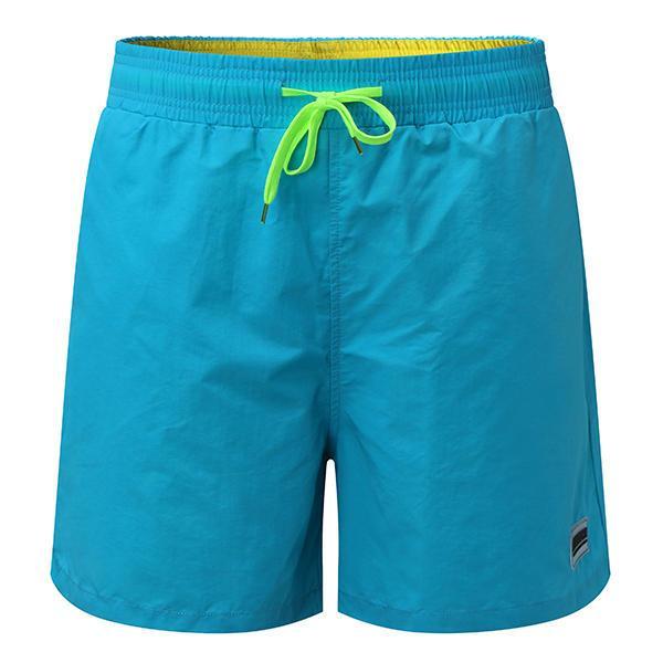 shopping בגדי גברים ESCATCH Waterproof Sport Drawstring Loose Thin Lightweight Solid Color Men Casual Beach Board Shorts