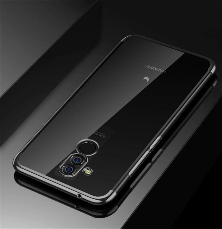 shopping כיסויים לטלפון Bakeey&trade; Transparent Plating Shockproof Back Cover Protective Case for Huawei Mate 20 Lite