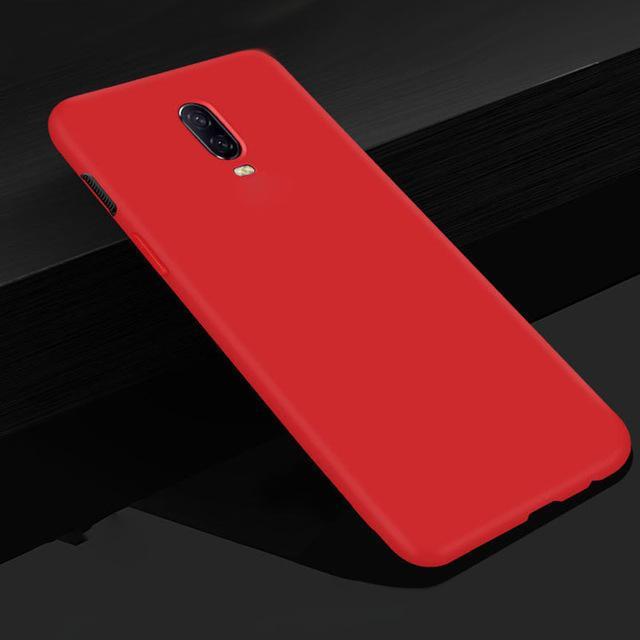 shopping כיסויים לטלפון Bakeey Ultra-thin Matte Soft TPU Protective Case For OnePlus 7