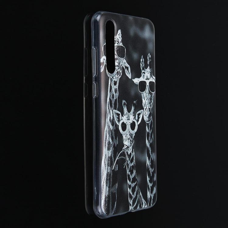shopping כיסויים לטלפון Bakeey Ultra Slim Cartoon Painting Soft TPU Protective Case for Huawei P20 Pro