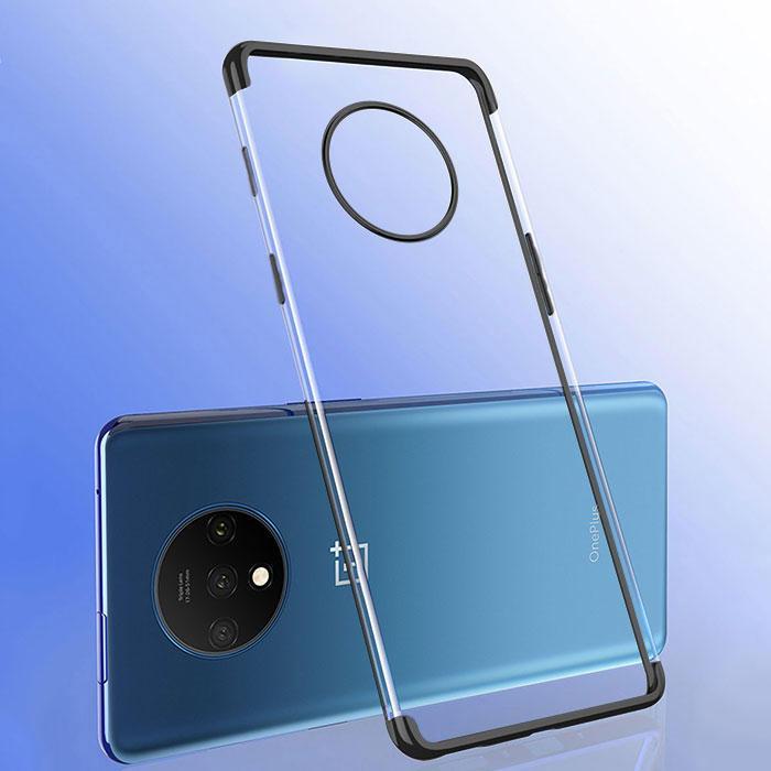 shopping כיסויים לטלפון Bakeey Plating Shockproof Transparent Soft TPU Protective Case for Oneplus 7T