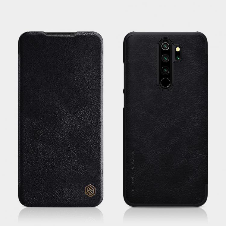 shopping כיסויים לטלפון NILLKIN Flip Shockproof Card Slot Holder Full Cover PU Leather Vintage Protective Case for Xiaomi Redmi Note 8 pro