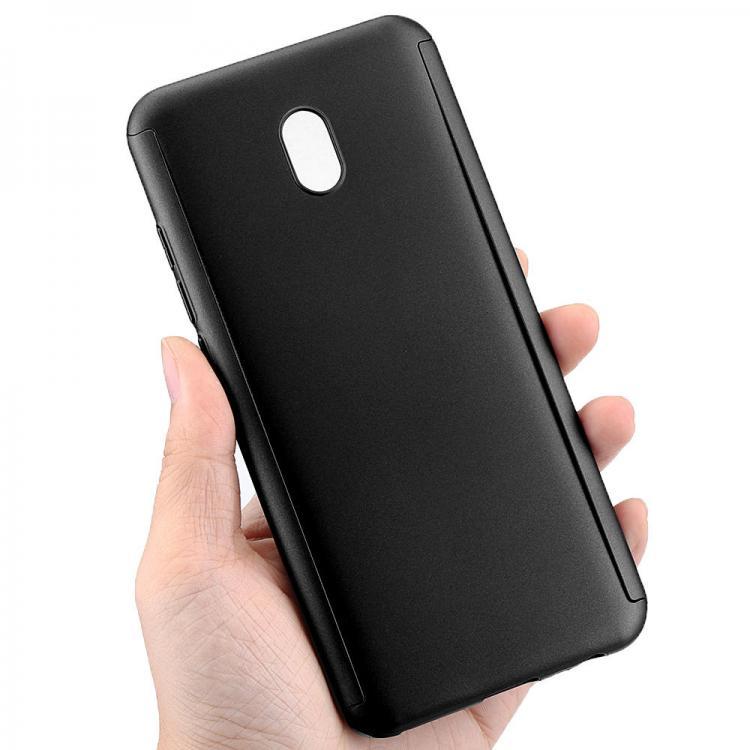 shopping כיסויים לטלפון For Xiaomi Redmi 8A Case Bakeey 360 Full Cover Frosted Ultra-thin 3 in 1 Plating PC Hard Protective Case