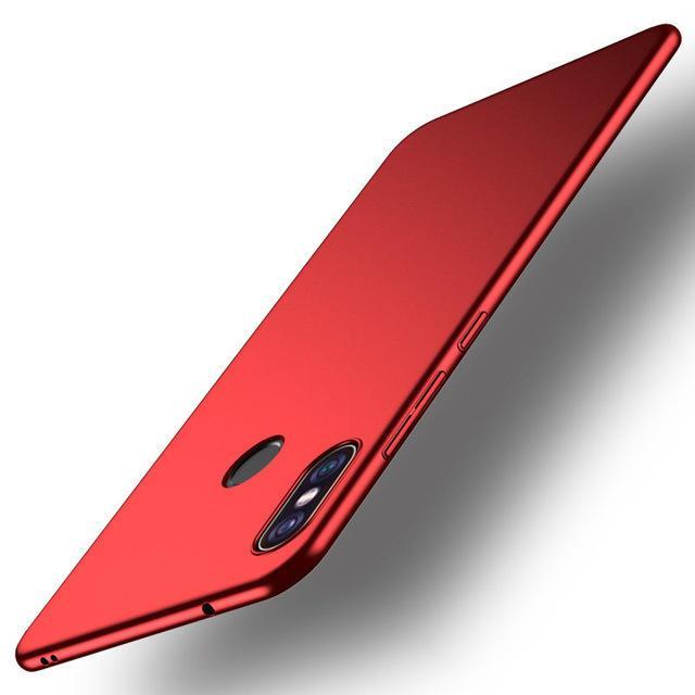 shopping כיסויים לטלפון Bakeey Ultra-Thin Matte Hard PC Anti-Fingerprint Protective Case For Xiaomi Redmi 6 Pro / Mi A2 Lite