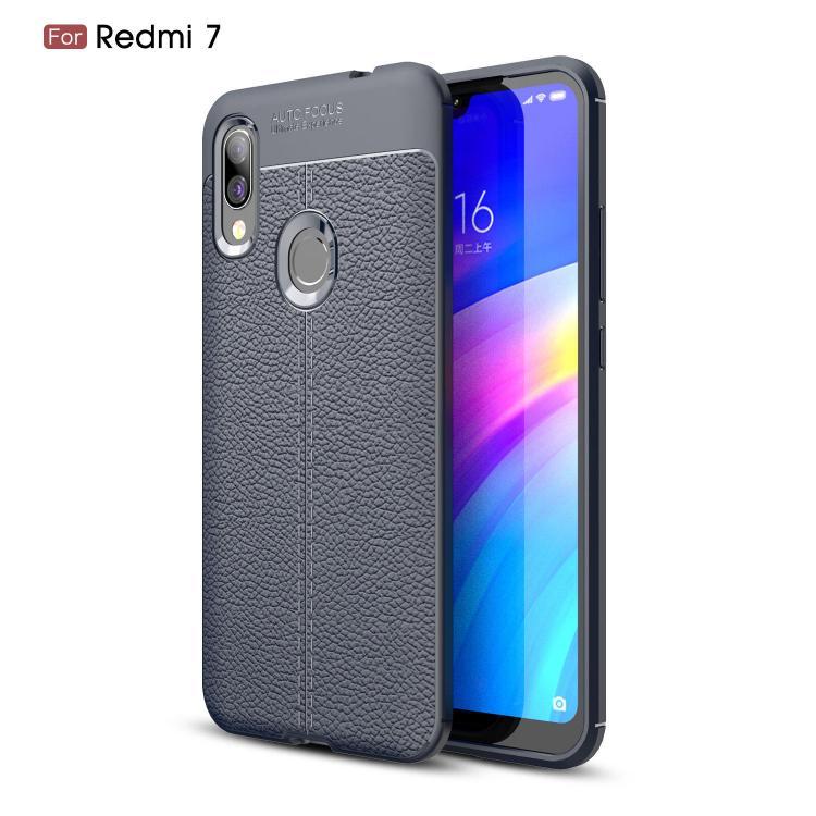 shopping כיסויים לטלפון Bakeey Anti-fingerprint Litchi Silicone Soft Protective Case for Xiaomi Redmi 7/ Redmi Y3