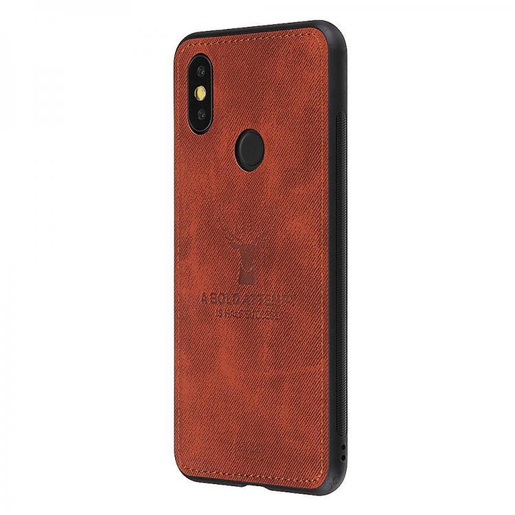 shopping כיסויים לטלפון Bakeey&trade; Deer Shockproof Cloth + Soft TPU Back Cover Protective Case for Xiaomi Mi A2 Mi 6X Mi6X