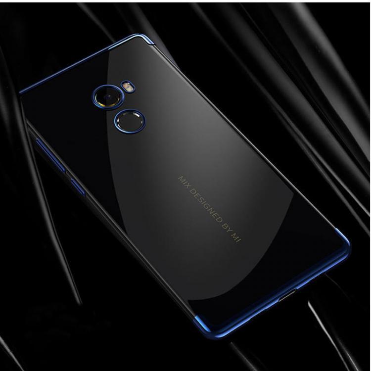 shopping כיסויים לטלפון Bakeey Luxury Ultra-Thin Plating Soft TPU Protective Back Cover Case For Xiaomi Mi MIX 2
