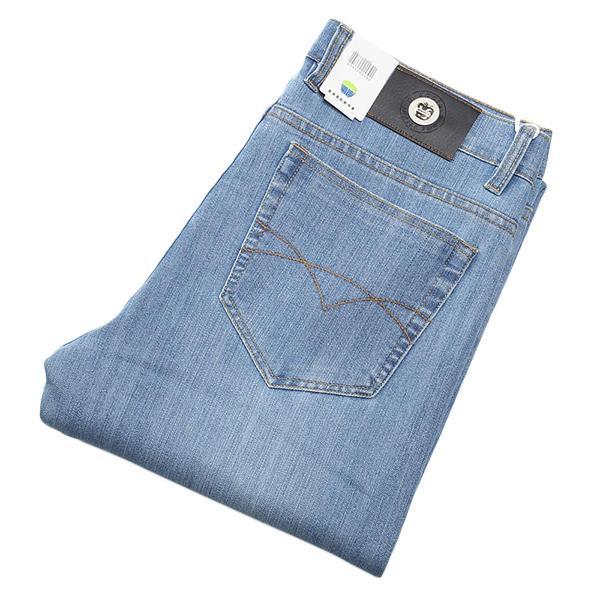 shopping מכנסיים Summer Thin Straight Leg Elastic Long Denim Pants Jeans for Men