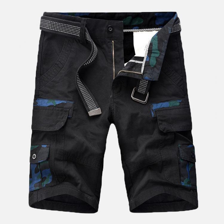 shopping מכנסיים Men Camouflage Multi Pockets Military Outdoor Relaxed Tooling Shorts