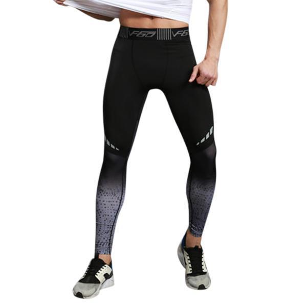 shopping מכנסיים Mens High-elastic Quick Dry Jogging Tights Gym Pants Bodybuilding Skinny Legging Trousers