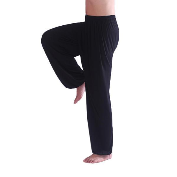 shopping מכנסיים Mens Casual Sports Gym Exercise Yoga Pants Loose Elastic Waist Casual Bloomers 9 Colors