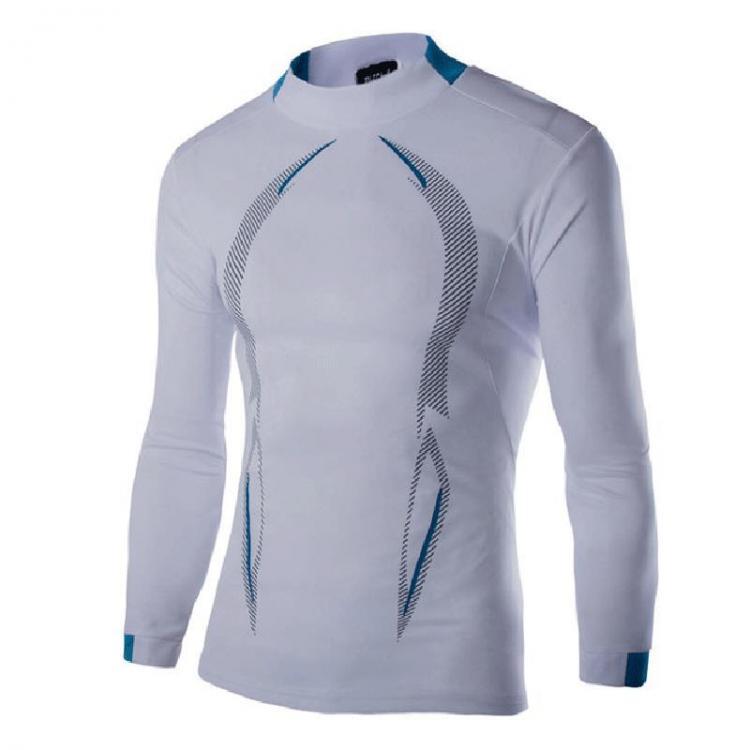 shopping בגדי ספורט Men's Quick-drying Tights Long-sleeved Sports T-Shirts Training Suits