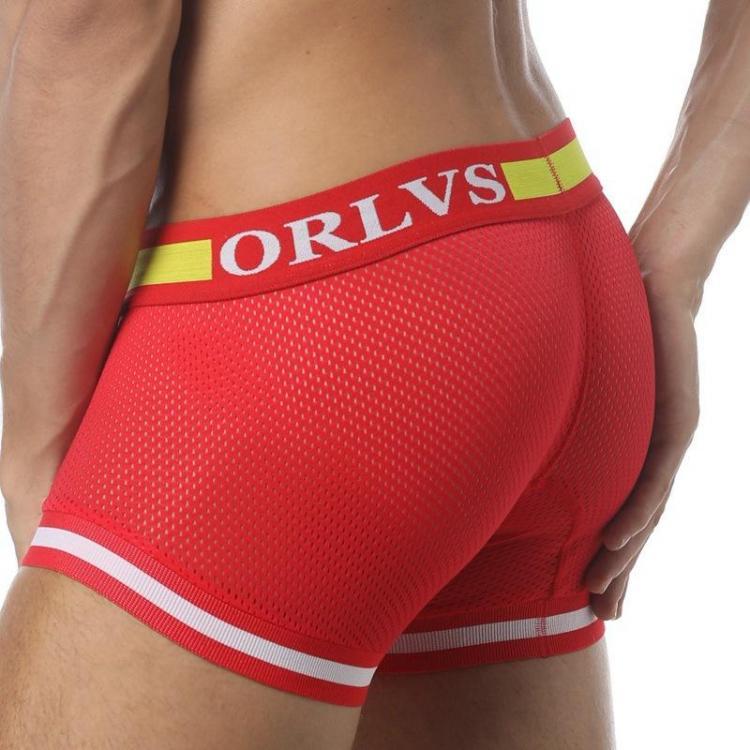 shopping הלבשה תחתונה Open Pouch Mesh Breathable Soft Comfy Boxers Briefs Underwear for Men