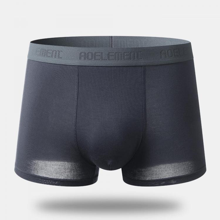 shopping הלבשה תחתונה Mens Fatty Big Size Modal U Convex Boxer Briefs