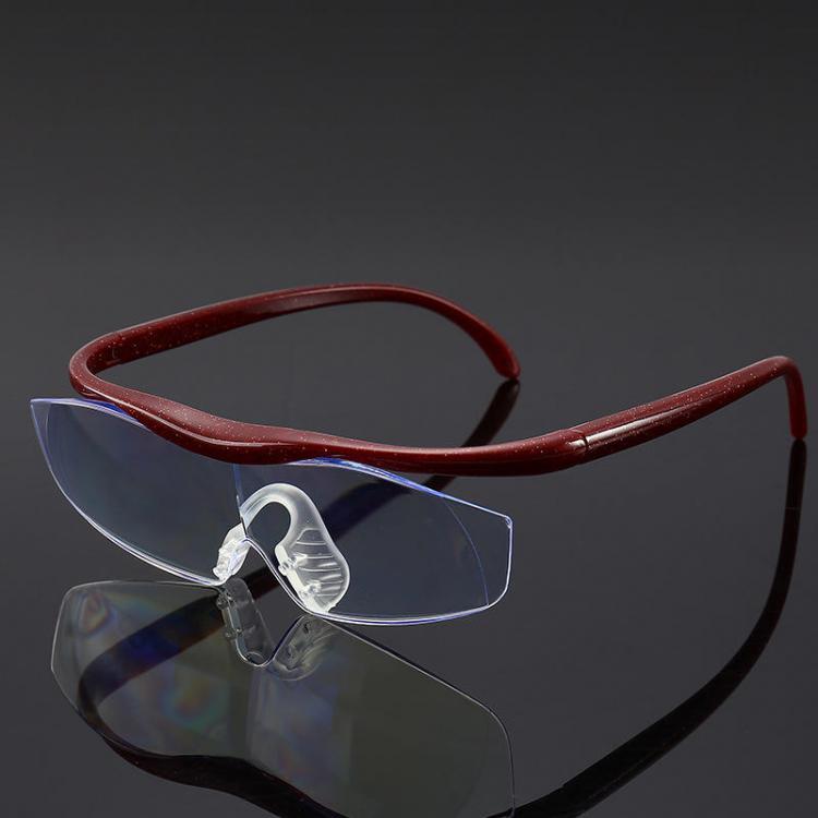 shopping אקססורייז Big Vision Explosion Models Zoom 1.6 Times Anti-blue One Magnifying Glass UV400 Reading Glasses