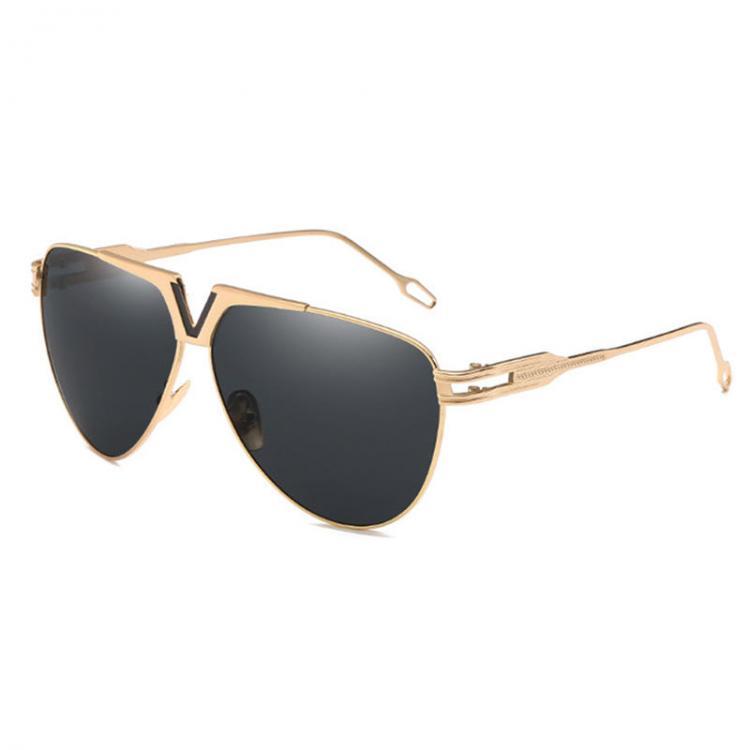 shopping אקססורייז Men Women Trendy HD UV400 Metal Non-polarized Sunglasses Outdoor Mirrored Goggles