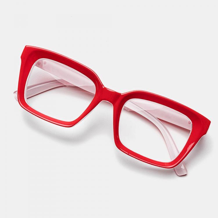 shopping אקססורייז 5-color Thick Frame Cat-eye Box Reading Glasses
