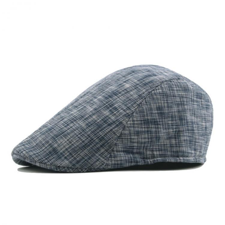 shopping אקססורייז Men Women Winter Cotton Painter Beret Hat Outdoor Warm Striped Gatsby Newsboy Hunting Caps