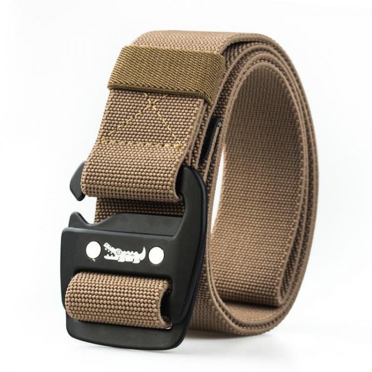 shopping אקססורייז 125CM Mens Nylon Military Belts Outdoor Sport Stretch Braided Elastic Weave Tactical Belt