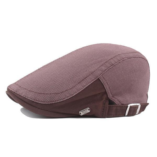shopping אקססורייז Mens Gird Cotton Beret Hat Newsboy Buckle Adjustable Casual Outdoors Foward Hat