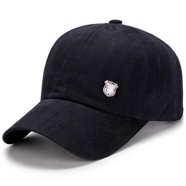 shopping אקססורייז Men Cotton Letter Baseball Caps Winter Warm Outdoors Adjustable Sport Caps