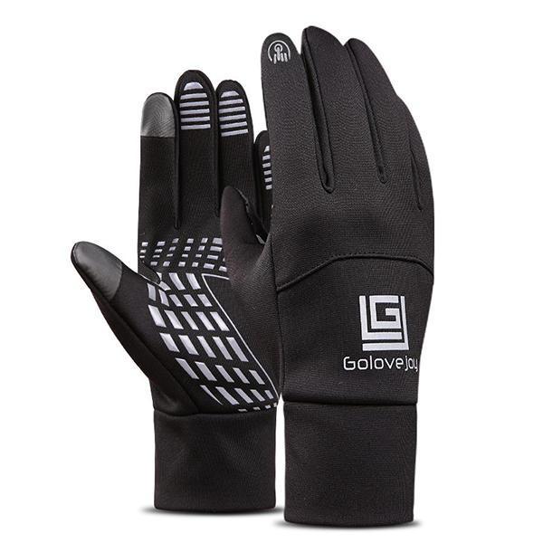 shopping אקססורייז Men Women Warm Waterproof Cycling Sport Gloves Touch-screen Full Finger Ski Mittens