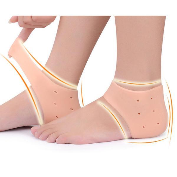shopping אקססורייז Men Women Silica Gel Heel Protector Elasticity Breathable Heel Pain Remover Full Foot Care