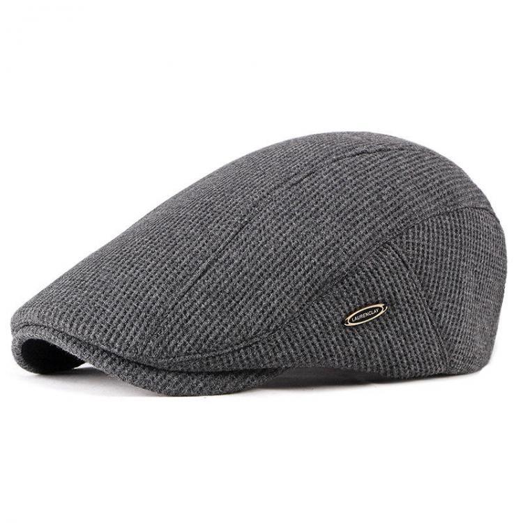 shopping אקססורייז Men Visor Knit Newsboy Beret Caps Outdoor Casual Winter Cabbie Ivy Flat Hat