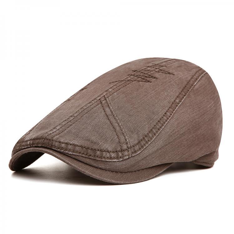 shopping אקססורייז Men Women Cotton Adjustable Painter Beret Caps Outdoor Sunscreen Ivy Forward Hat