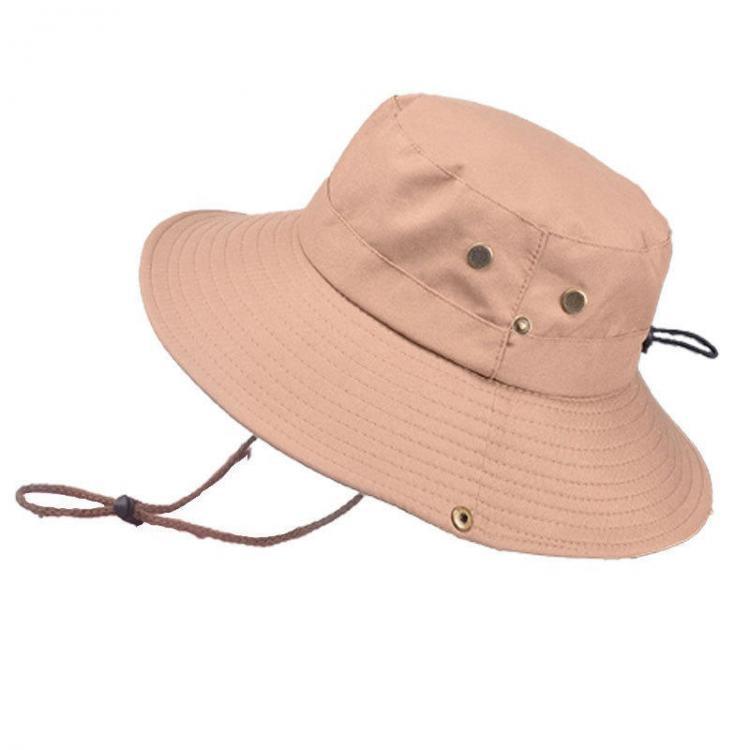 shopping אקססורייז Men Women Summer Visor Bucket Hat Fisherman Hat Outdoor Climbing Breathable Sunscreen Cap