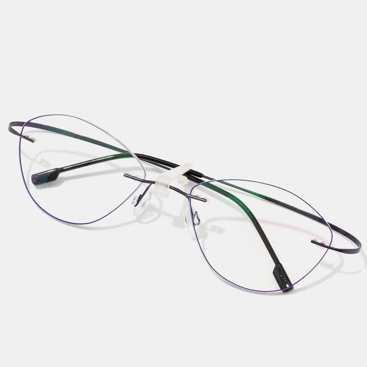 shopping אקססורייז Unisex Soft Border Cat Eye Fine Border Reading Glasses