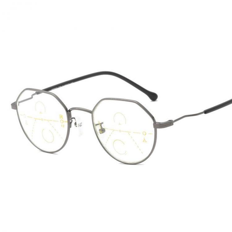 shopping אקססורייז Unisex Retro Far Near Dual-use Reading Glasses Automatic Zoom HD Anti-fatigue Reading Glasses