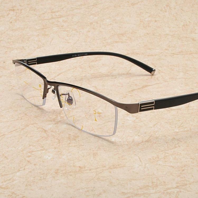 shopping אקססורייז Men Vogue Vintage Multi-focus Look Far And Near Multifunctional Metal Reading Glasses